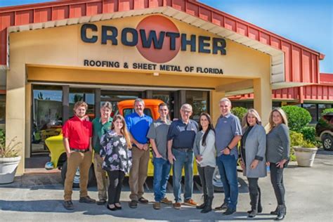 crowther roofing & sheet metal of florida inc|who owns crowther roofing.